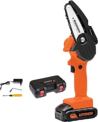 Krausmann Mini Battery Powered Chainsaw 21V 0.775kg