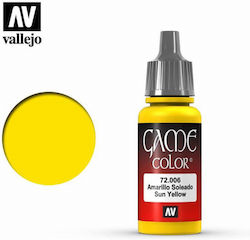 Acrylicos Vallejo Game Yellow 18ml