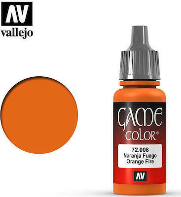 Acrylicos Vallejo Game Culoare Modelism Orange Fire 17ml 72.008