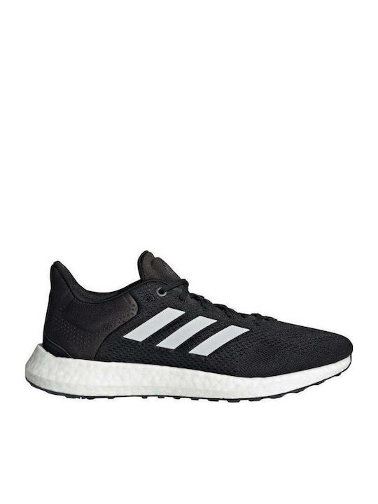 Adidas Pureboost 21 Ανδρικά Αθλητικά Παπούτσια Running Core Black / Cloud White / Grey Six