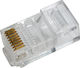 LogiLink Ștecher RJ-45 masculin 100buc Transparent (MP0020)