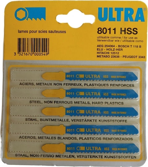 Ultra 8011-5 76mm 5Stück