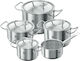Zwilling J.A. Henckels Töpfe Set Silver 40901-001 9Stück