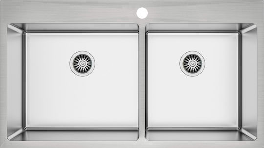 Excel Atlas AS 514 Ένθετος Δεξιός Inox Brushed Μ97xΠ50.5cm Ασημί Excel Atlas AS 514 Ένθετος Δεξιός Inox Brushed Μ97xΠ50.5cm Ασημί