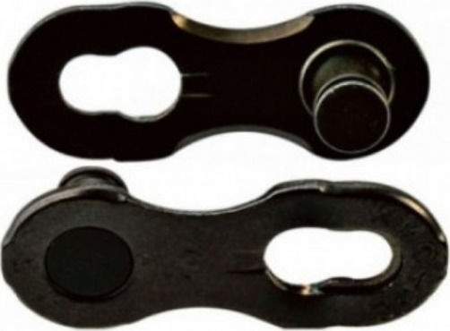 KMC Chain Missing Link 12 NR DLC Kette Sicherung Fahrrad Sicherung Kette Schwarz