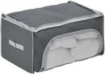 Click Fabric Storage Case For Clothes in Gray Color 36x56x30cm 1pcs