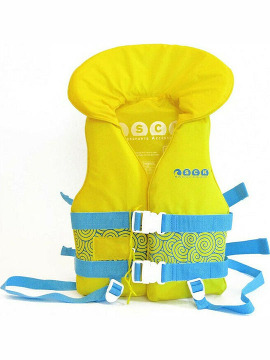 SCK Kids Yellow Life Jacket SCK Kids Yellow Life Jacket