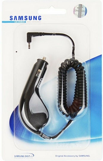 Samsung CAD310JBE Φορτιστής Αυτοκινήτου μαζί με Καλώδιο Ενσωματωμένο Μαύρο Χρώμα