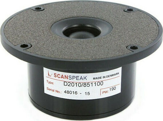 Scan Speak Tweeter Speaker D2010/851100 2.72" Impedance 8Ω 41mm