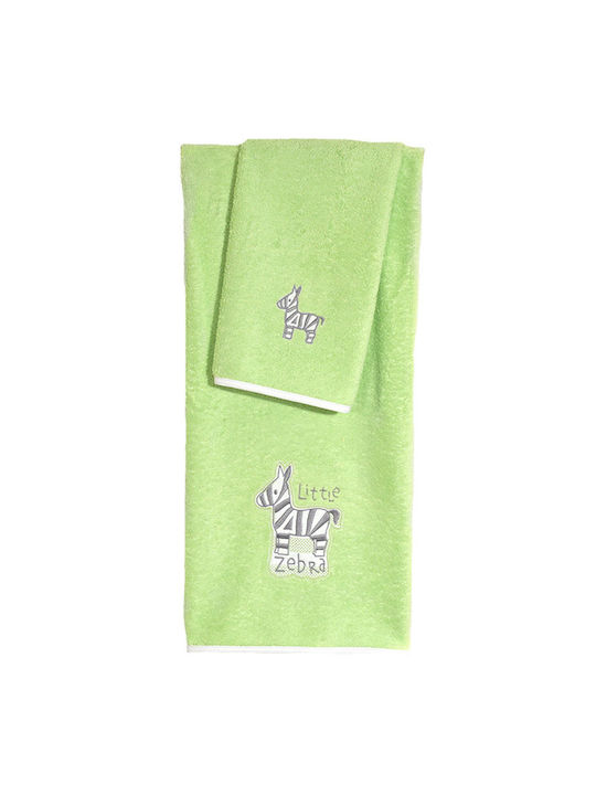 Miffy Set of baby towels 2pcs Green Weight 420gr/m² 48-8760/59