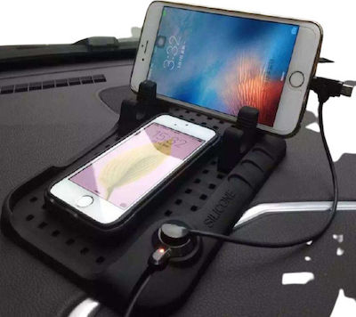 Mobile Phone Holder Car with Anti-Slip Surface Black