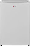 Vox Electronics KS 1430 F Μονόπορτο Ψυγείο 122lt Υ83.8xΠ54xΒ59.5εκ. Λευκό