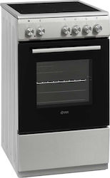 Vox Electronics Свободностояща с Керамични Плотове Inox CHT 5105 IX Vox Electronics Свободностояща с Керамични Плотове Inox CHT 5105 IX