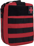 Molle Tactical Medical First Aid Small Bag Red