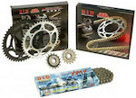 DID Chain & Sprocket Kit (16-42-525ZVMX) for BMW F 800 GS 2008-2012