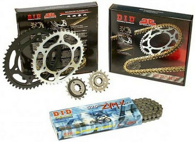 DID Chain & Sprocket Kit (16-42-525ZVMX) for BMW F 800 GS 2008-2012