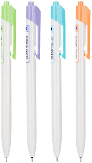 Deli Arrow Pen Ballpoint 0.7mm (Μiscellaneous Colours)