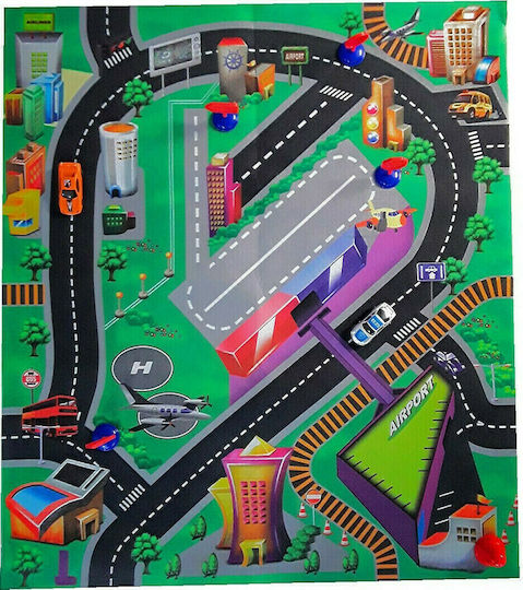 Primaflor Aeroport Spielmatte Straße Grün 70x80cm