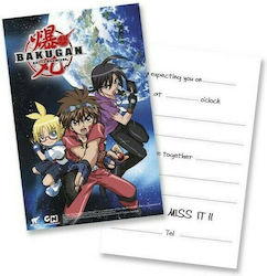 BBS Einladungen Bakugan 6Stück 119878Invitations with Bakugan Envelopes 6 pcs. BBS Einladungen Bakugan 6Stück 119878Invitations with Bakugan Envelopes 6 pcs.