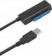 Sbox AD.USB-SATA USB 3.0 to SATA Μαύρο