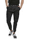 Pantaloni Elastic cu Croială Slim Negru
