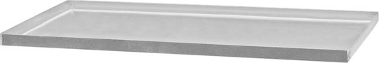 Aluminum Bakery Baking Tray W60xD40xH2cm