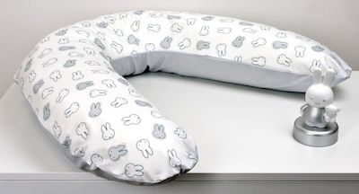 Miffy Stillkissen Grey 126cm