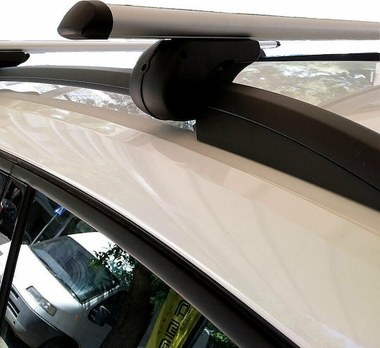 Menabo Aluminum Car Roof Bars for Skoda Karoq Set with Roof Rack Legs M.P.SKAROQ.01