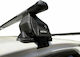 Menabo Метални Таванни Стелки За Автомобил За Toyota Yaris 5D 5D 2011+ С Крака За Покривен Багажник И Заключване Черни МП.TYARIS.05