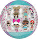 Balloon Foil Round Multicolour 38cm