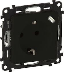 Legrand Valena Life Single Power Socket With 1 USB Port