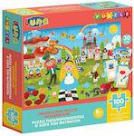 Kinderpuzzle Wonderland für 6++ Jahre 100pcs Luna