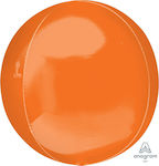 Ballon Folie Rund Orange 40cm