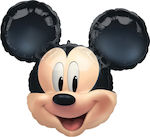 Balloon Foil Jumbo Mickey Black 55cm