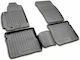 Novline Set of Front and Rear Mats 3pcs Tray Type for Renault Master 2010+ Black