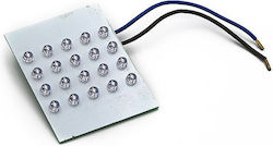 Adeleq LED Πλακέτα 1.6W Μπλε