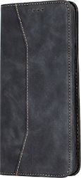 Bodycell PU Leather Synthetic Leather Wallet Black (Realme 7i)