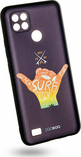 Egoboo Mat Back Cover Σιλικόνης Surf (Realme C21)