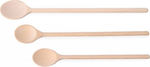 Hendi Wooden Cooking Utensil Set Beige 3pcs