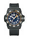 Luminox Navy Seal 3500 Watch Battery with Black Rubber Strap