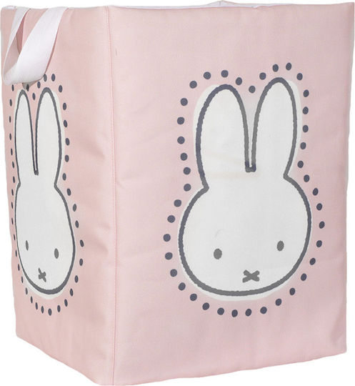 Baby Oliver Kinder Aufbewahrungskorb aus Stoff Miffy 35x35x45cm 1Stück