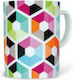 Remember Hexagon Tasse aus Porzellan Bunt 330ml 1Stück