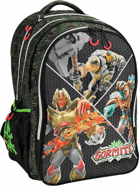 Gim Gormiti Lords School Bag Backpack Elementary, Elementary Multicolored 27lt