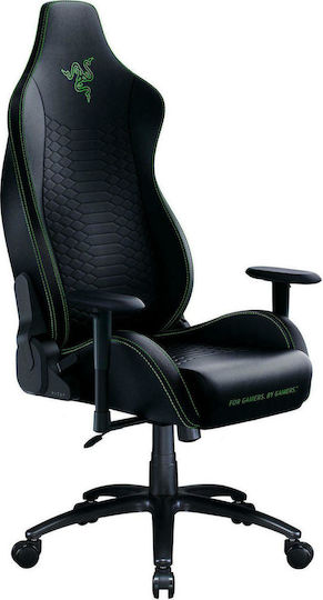 Razer Iskur X Artificial Leather Gaming Chair with Adjustable Arms Black