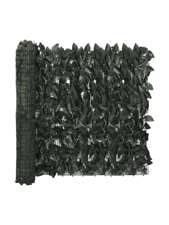 vidaXL Artificial Foliage in Roll with dark gre...