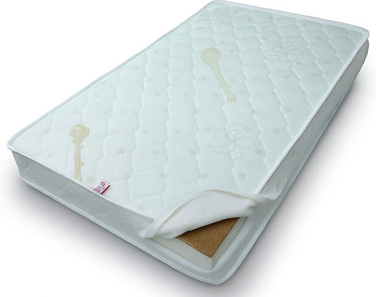 Beboulino Στρώμα Κούνιας με Κοκοφοίνικα 60cmx120cmx10cm