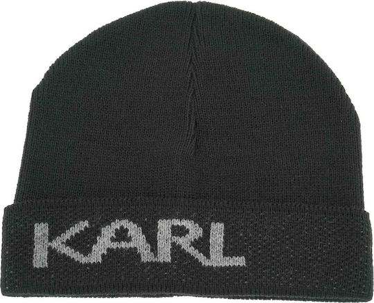 Beanie Männer Beanie Gestrickt in Schwarz Farbe