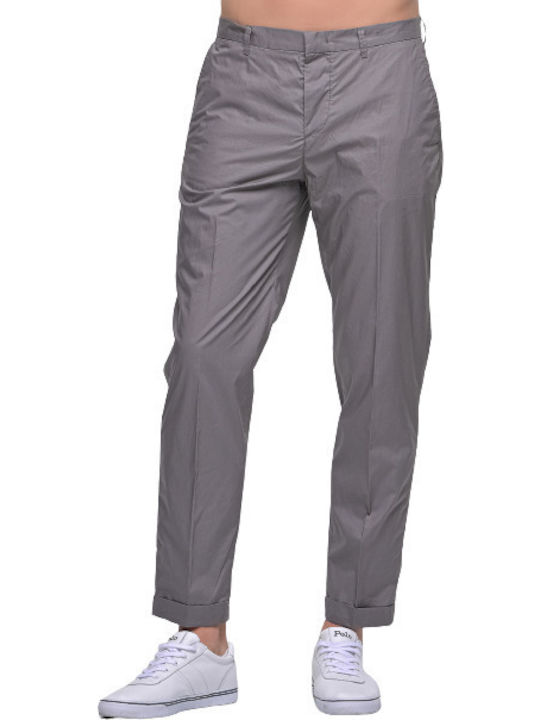 Emporio Armani Trousers Chino in Regular Fit Gray
