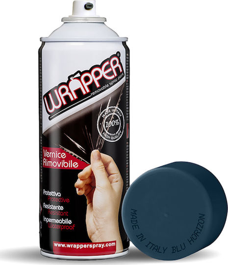 Wrapper Σπρέι Προστατευτικού Φιλμ με Ματ Εφέ Blu Hopizon Μπλέ 400ml