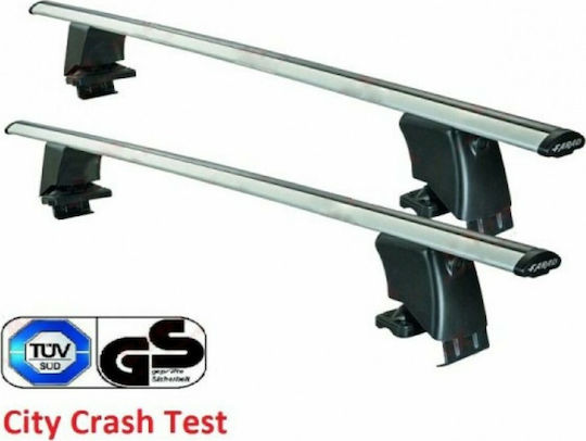 Farad Aluminum Car Roof Bars BM 058 for Suzuki Vitara 2015+ Set with Roof Rack Legs and Lock Black